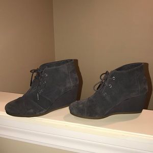 Gray Toms booties